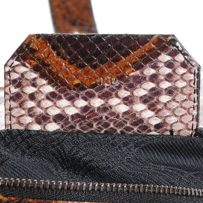 Proenza Schouler Canvas and Printed Python PS1 Large Satchel 9 of 13