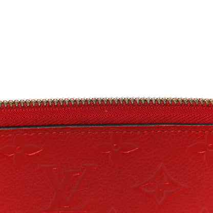 Louis Vuitton Empreinte Zippy Wallet Cherry 17 of 18