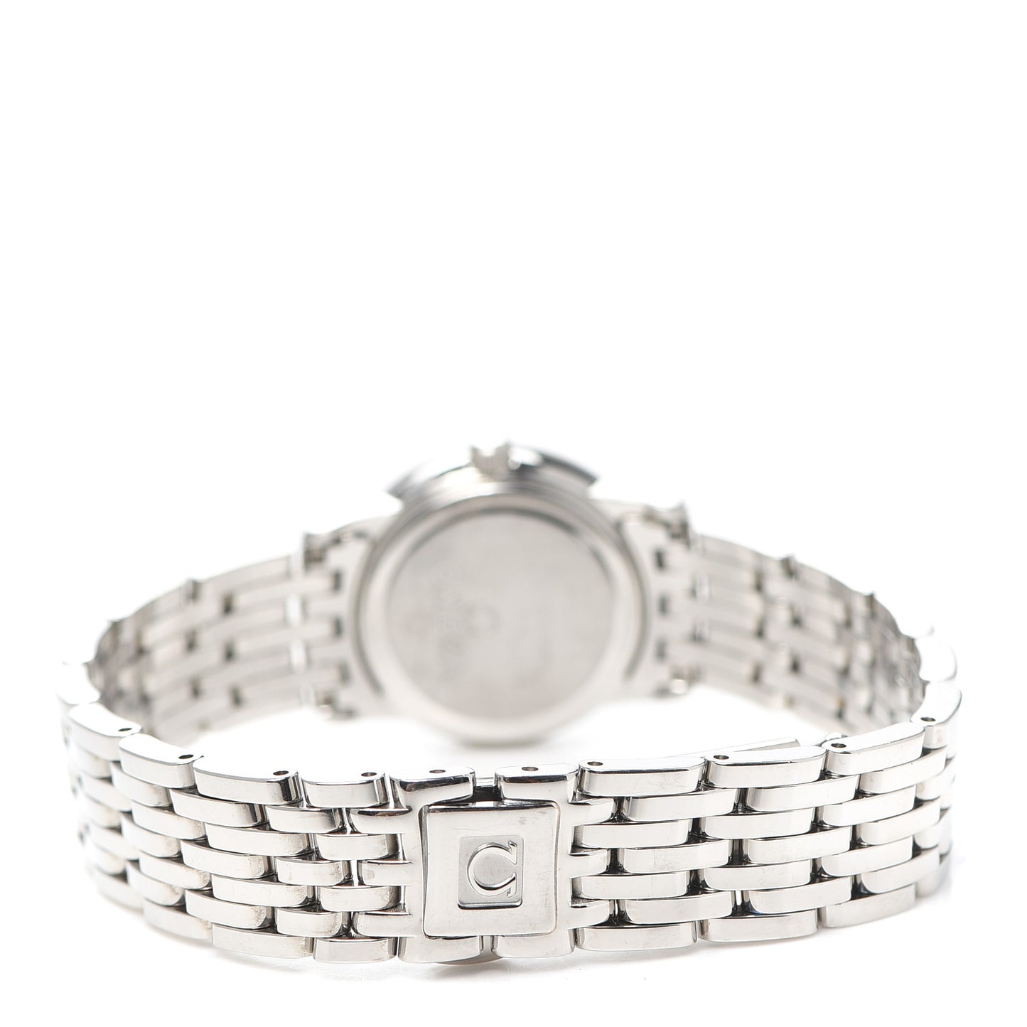 Stainless Steel Mother of Pearl 22mm De Ville Quartz Watch 4570.71.00