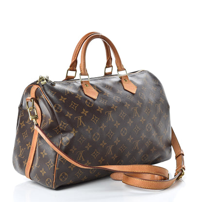 Louis Vuitton Monogram Speedy Bandouliere 35 3 of 17