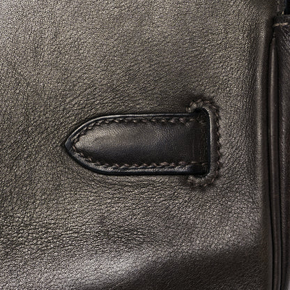 Hermes Swift Birkin 35 Chocolate 9 of 46