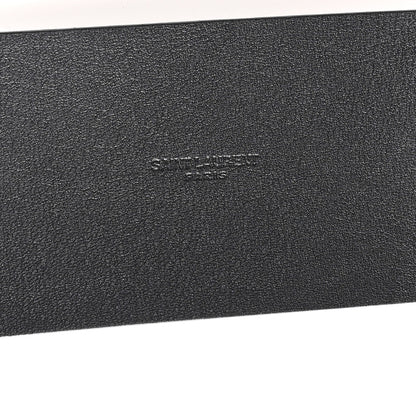 Saint Laurent Patent Studded Belt 70 28 Black 3 of 5