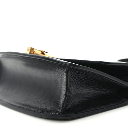 The Row Smooth Calfskin The Sofia E/W Crossbody Black 9 of 10
