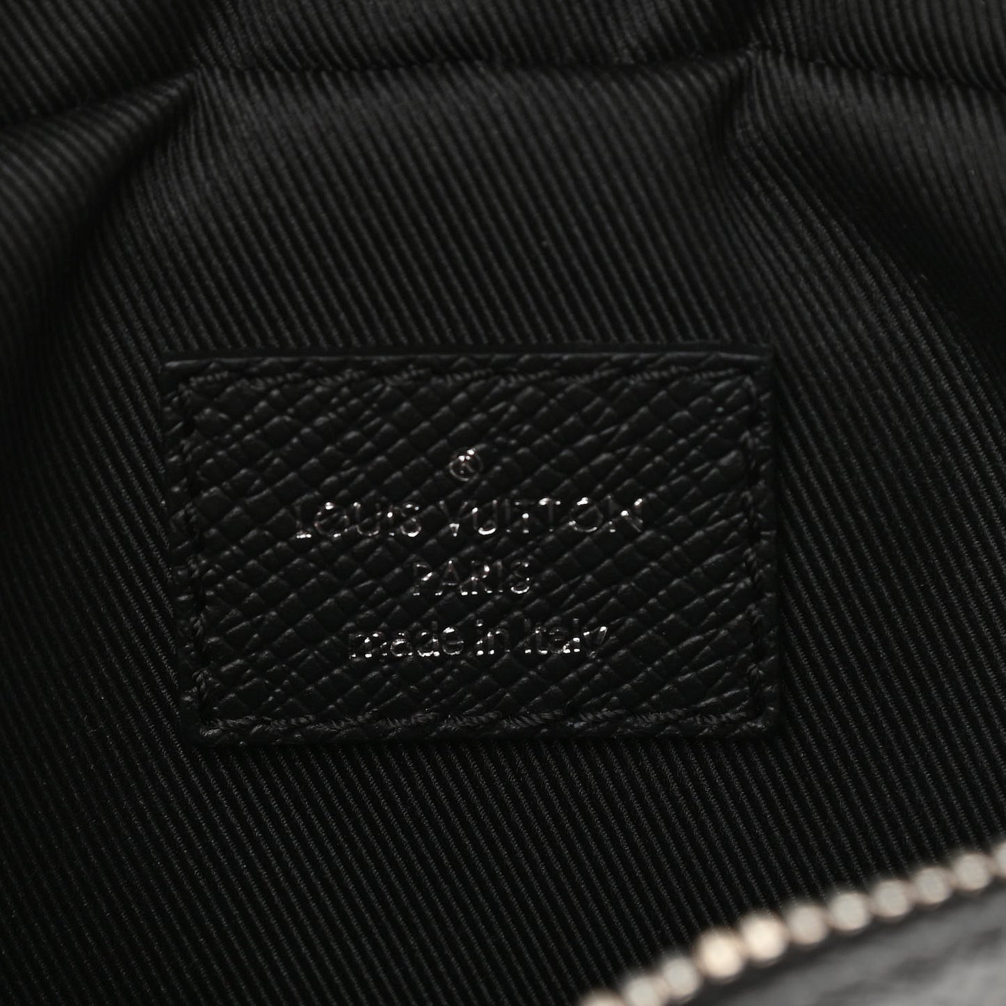 Taiga Monogram Outdoor Bumbag Black
