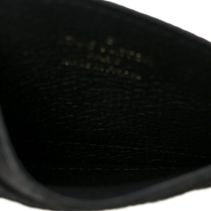 Louis Vuitton Empreinte Monogram LV Charms Card Holder Black 5 of 8