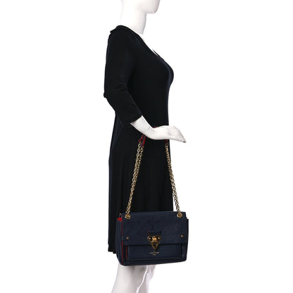 Louis Vuitton Empreinte Vavin MM Marine Rouge 2 of 9