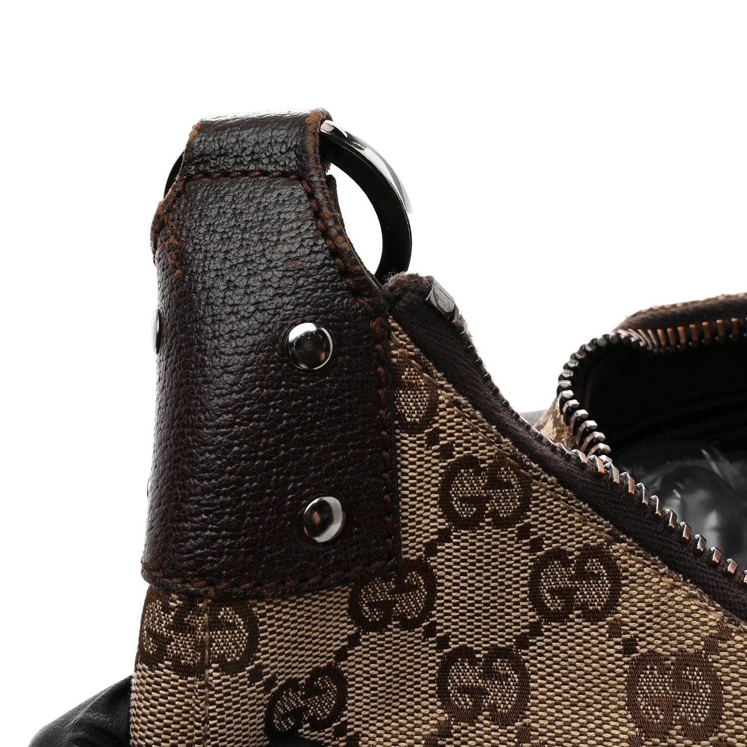 Gucci Monogram Shoulder Bag Dark Brown 13 of 15