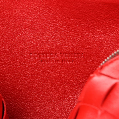 Bottega Veneta Nappa Intrecciato Mini Crossbody Bright Red 6 of 11