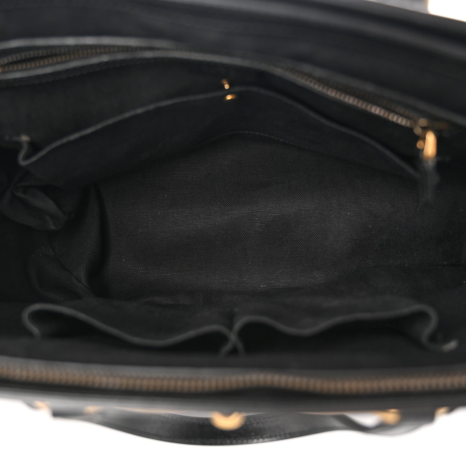 Gucci Textured Calfskin Large Bright Bit Tote Black 7 of 11