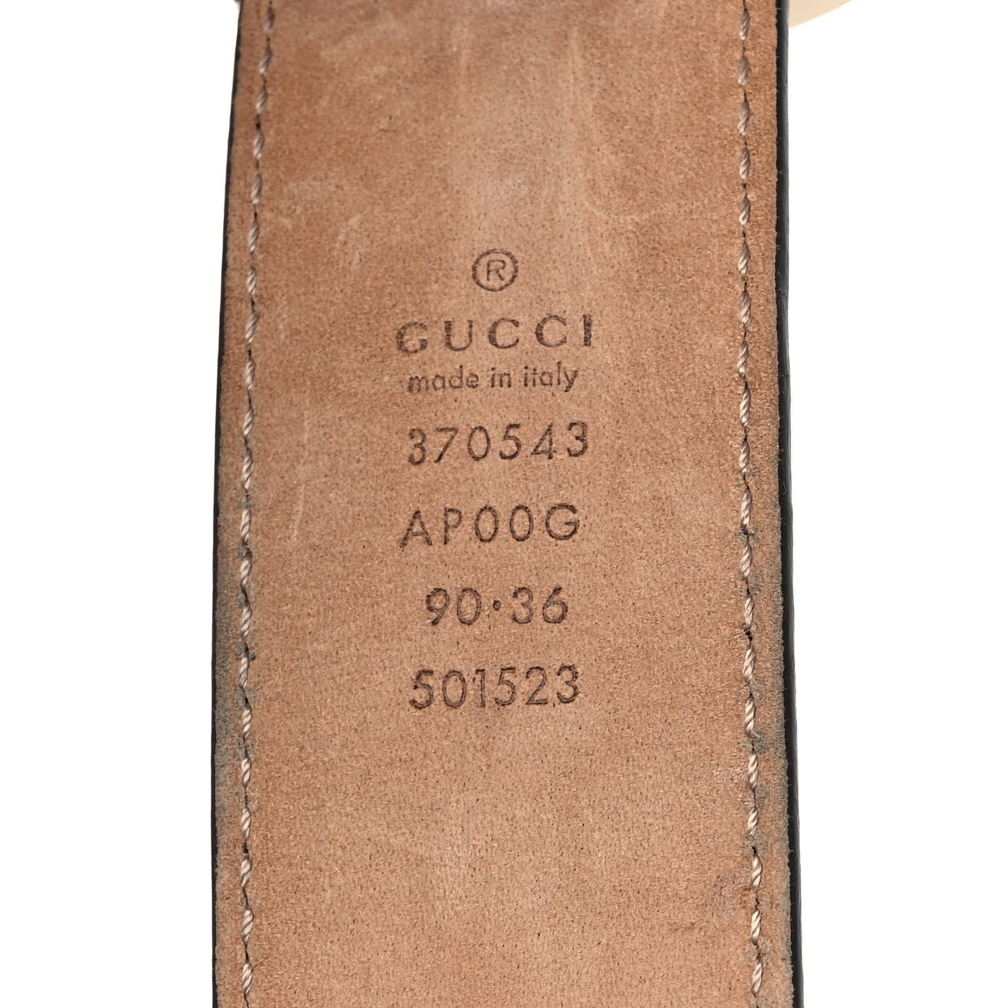 Calfskin Interlocking G 37mm Belt 90 36 Black