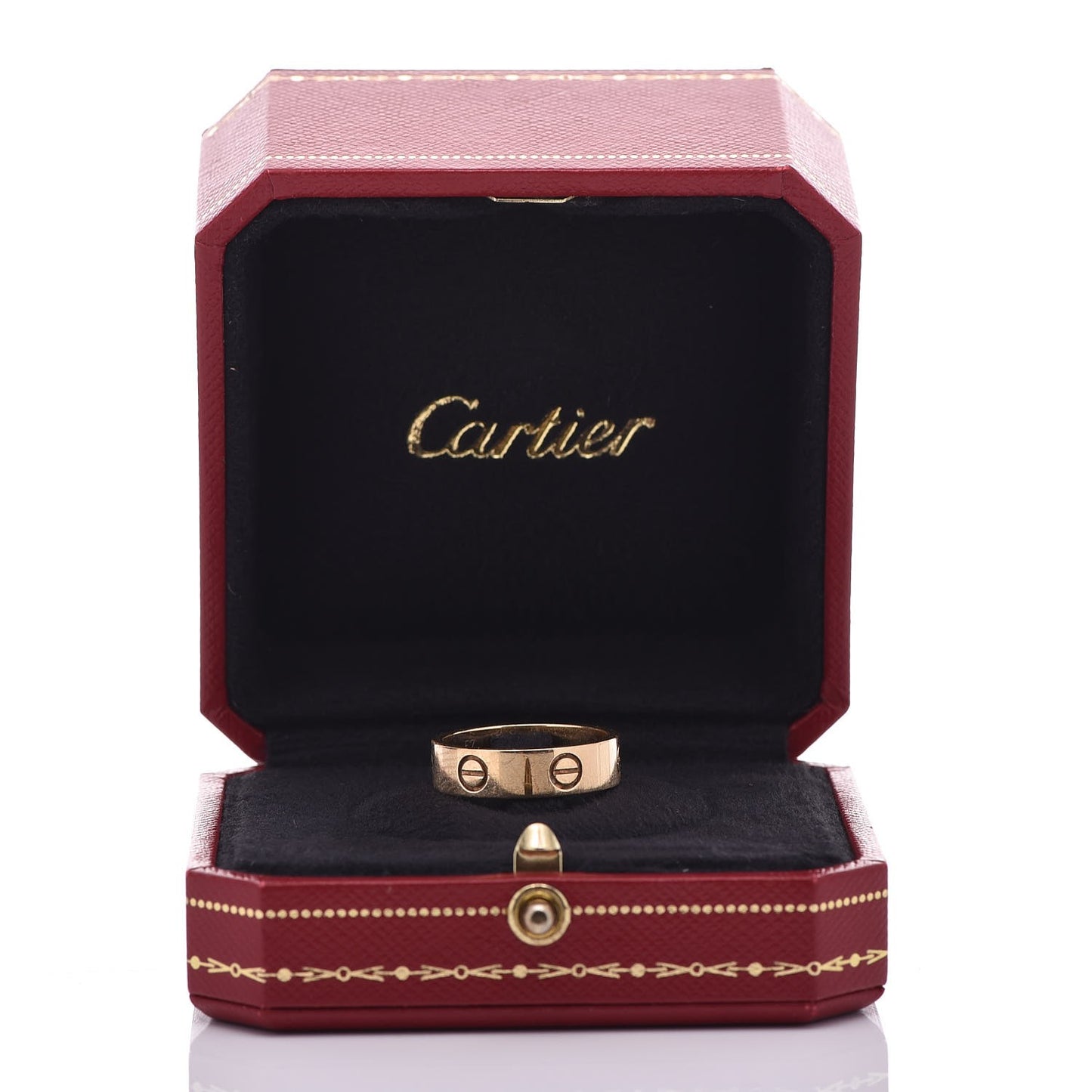 18K Yellow Gold 5.5mm LOVE Ring 57 8