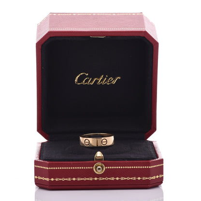 Cartier 18K Yellow Gold 5.5mm LOVE Ring 57 8 5 of 10