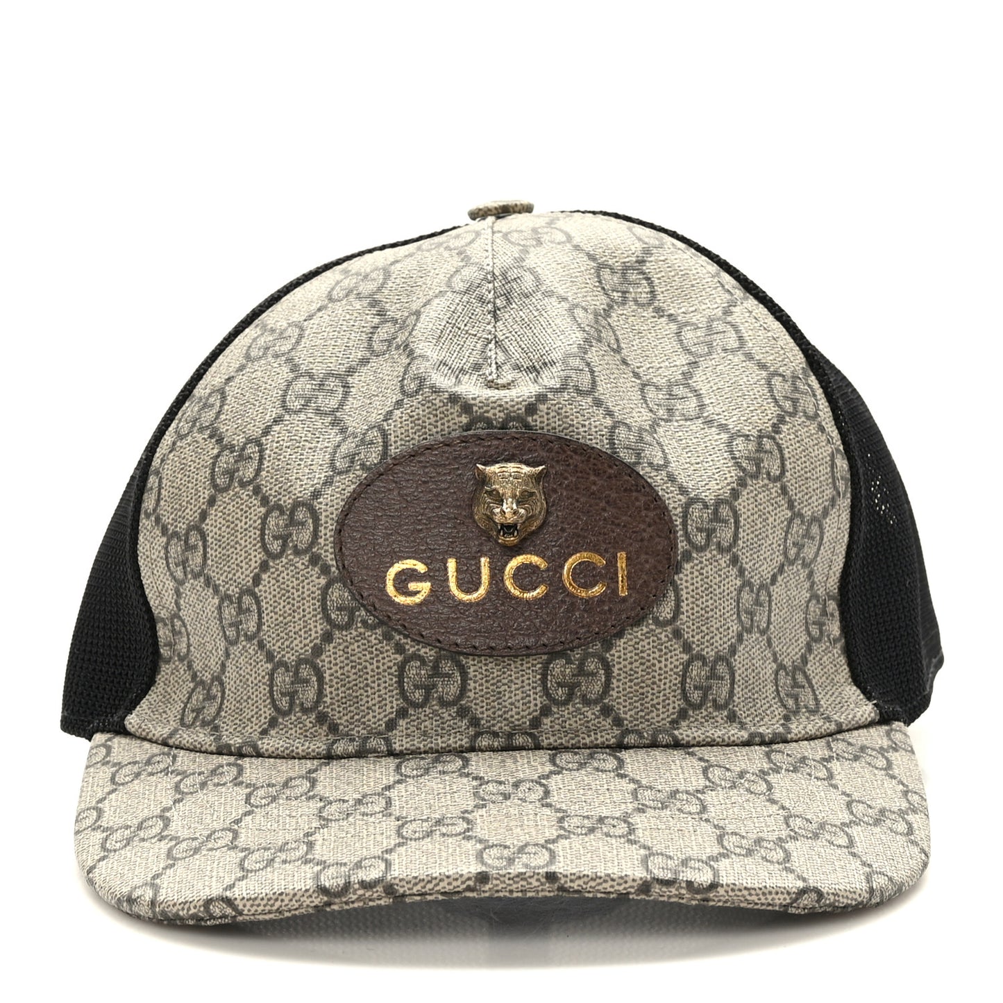 GG Supreme Monogram Neo Vintage Baseball Hat Beige New Acero