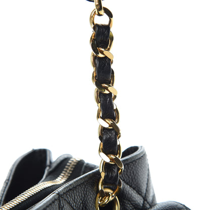 Chanel Caviar Quilted Flap Shoulder Bag Black 23 of 27