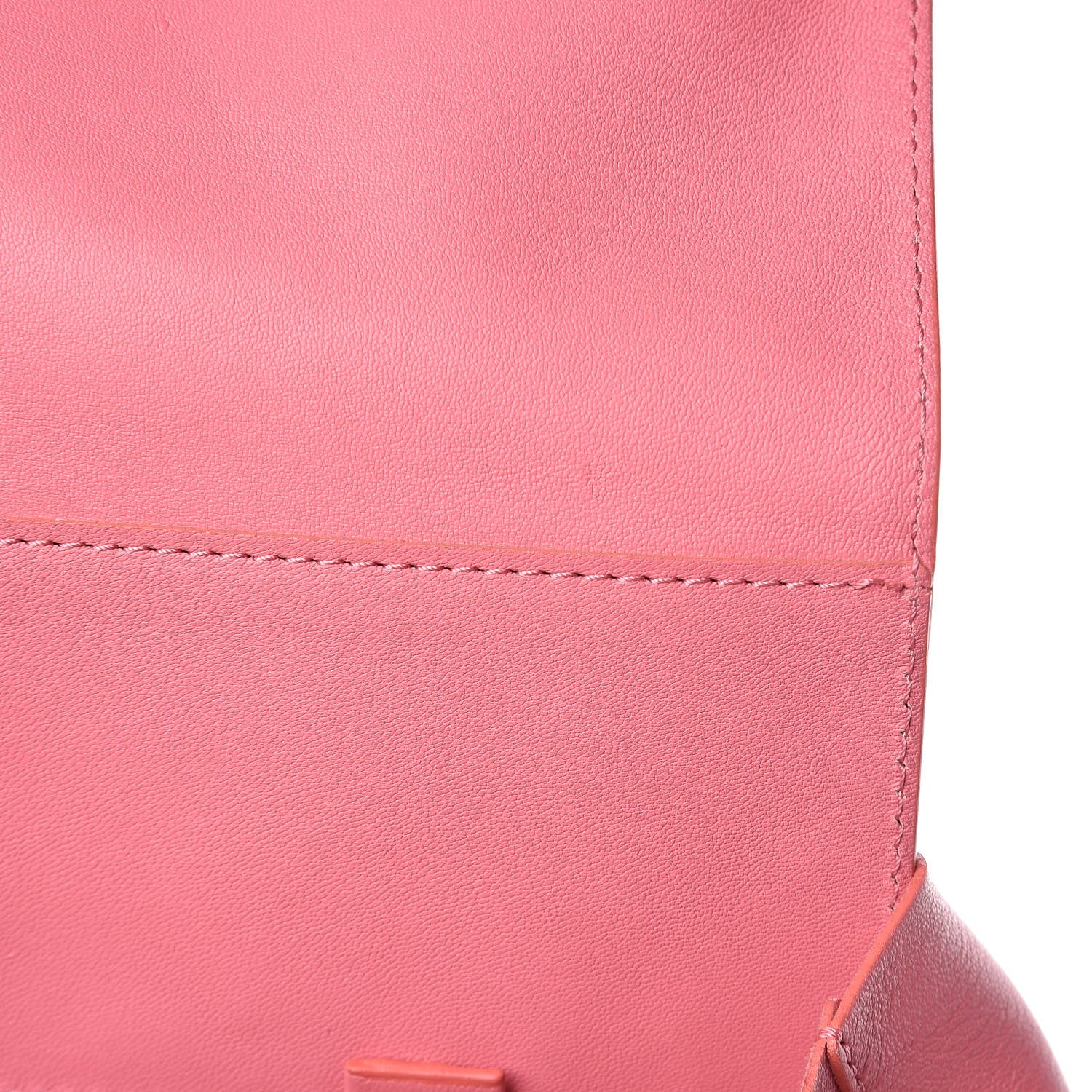 Celine Lambskin Vertical Bi-Cabas Pink Rust 7 of 11