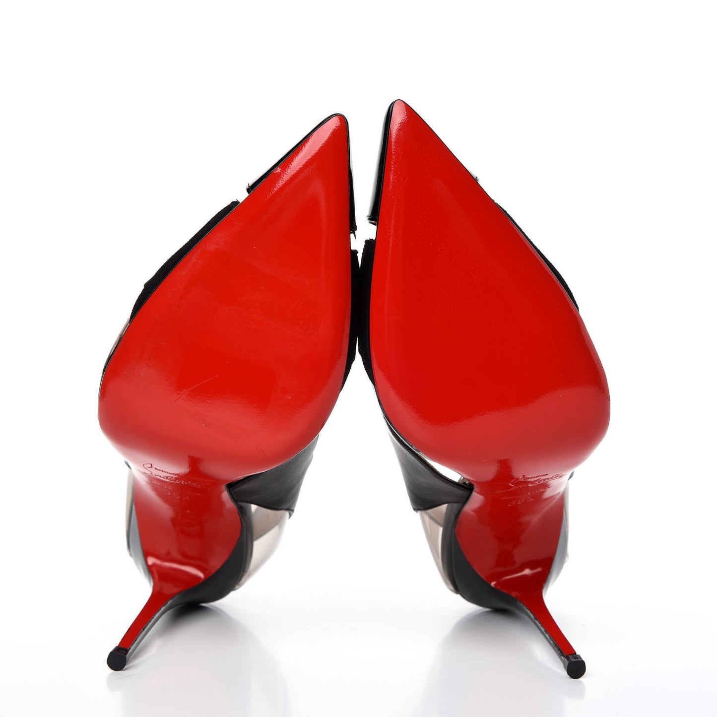 Patent Suede Calfskin Air Chance 100 Pumps 35.5 Black