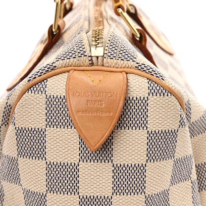 Louis Vuitton Damier Azur Speedy 25 6 of 12