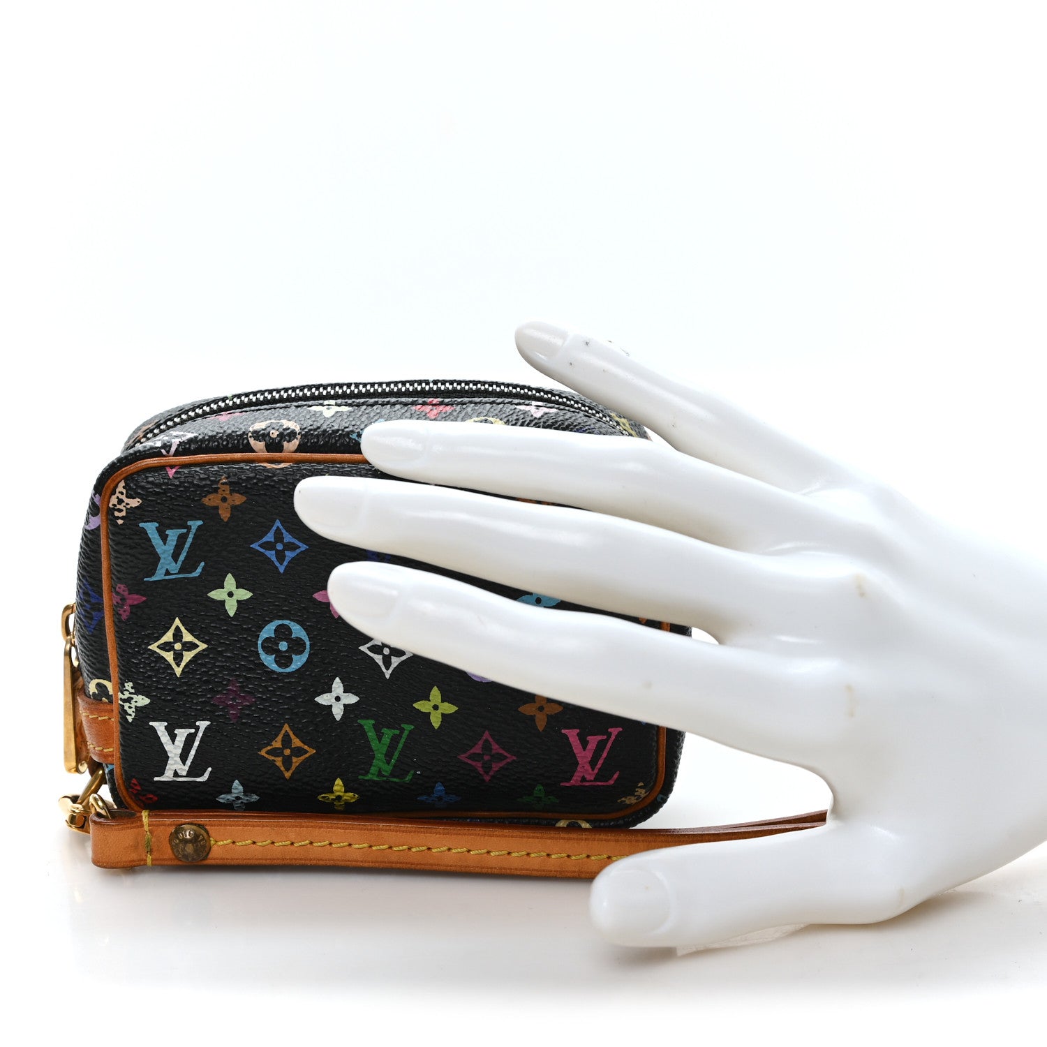 Louis Vuitton Monogram Multicolor Trousse Wapity Black 2 of 6