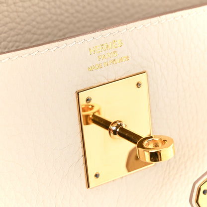 Hermes Togo Kelly Retourne 28 Craie 6 of 11