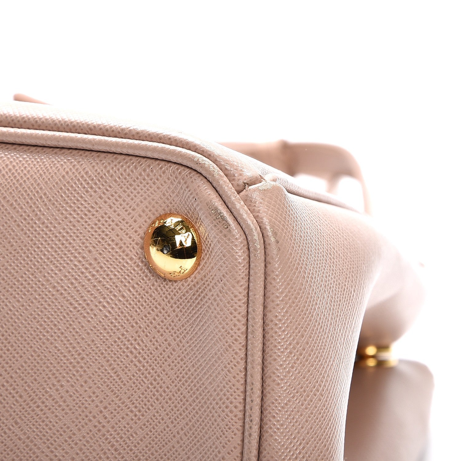 Prada Saffiano Small Galleria Double Zip Tote Cammeo 12 of 13