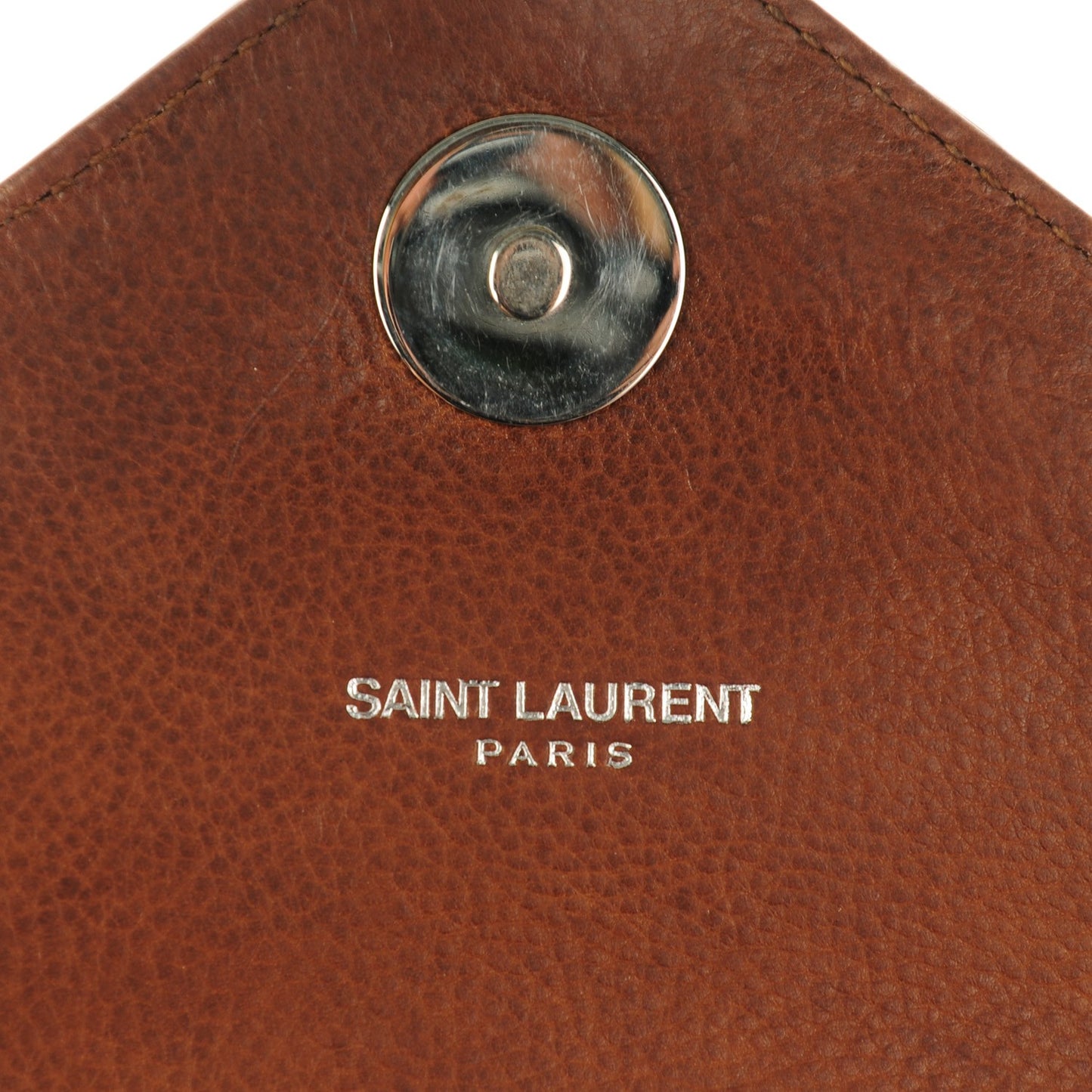 Calfskin Matelasse Chevron Monogram Medium College Bag Cognac