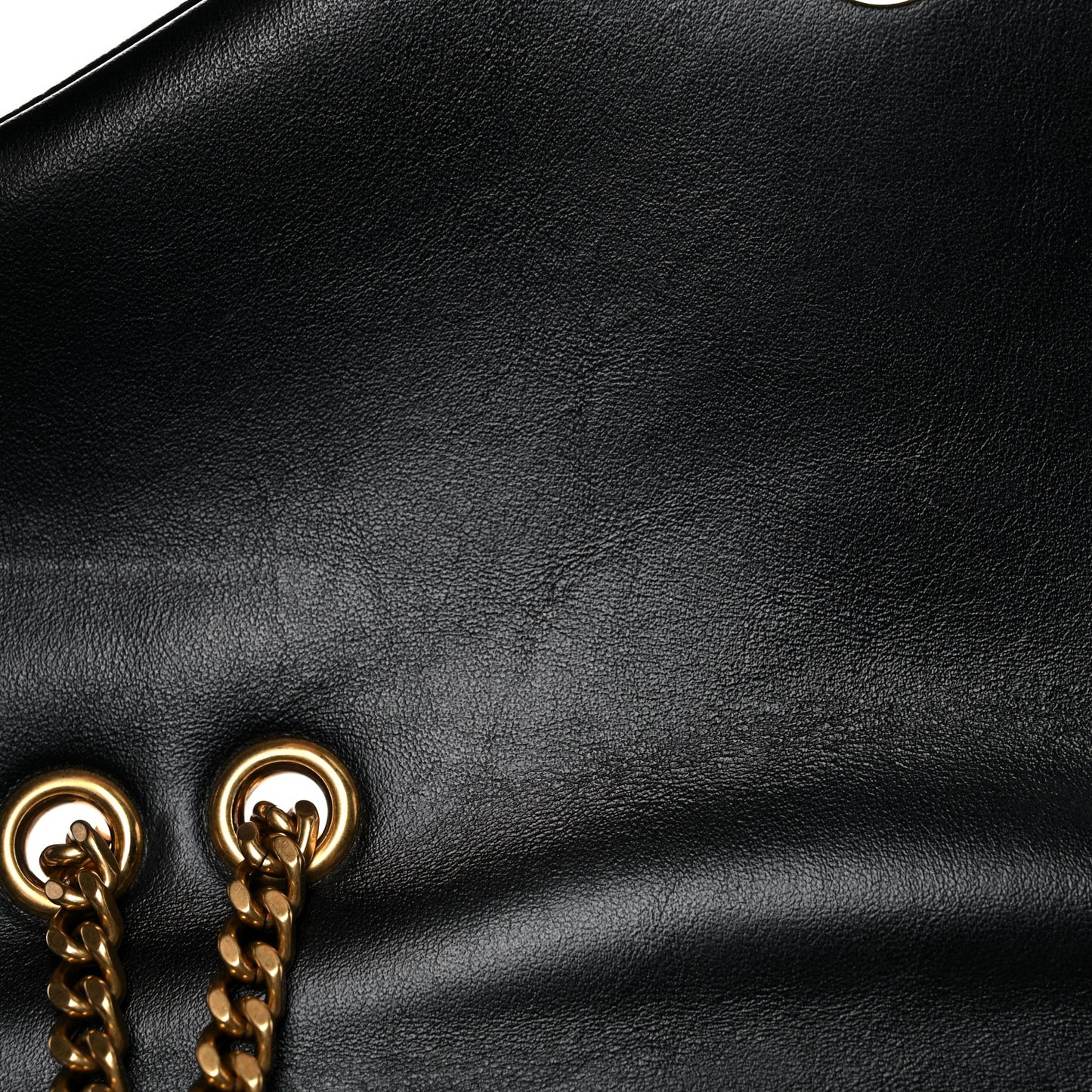 Calfskin Y Quilted Monogram Small Loulou Chain Satchel Black