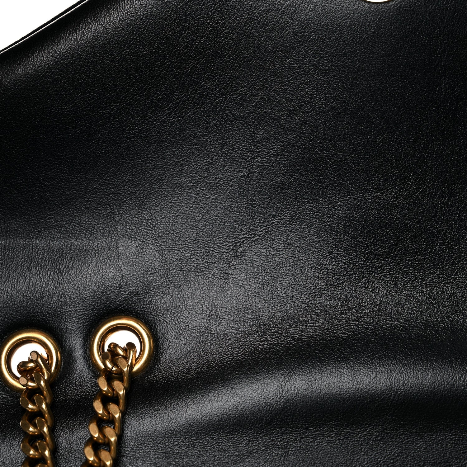 Saint Laurent Calfskin Y Quilted Monogram Small Loulou Chain Satchel Black 11 of 14