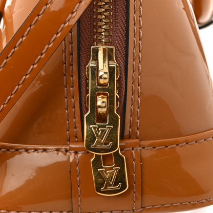 Louis Vuitton Vernis Alma BB Rose Velours 11 of 14