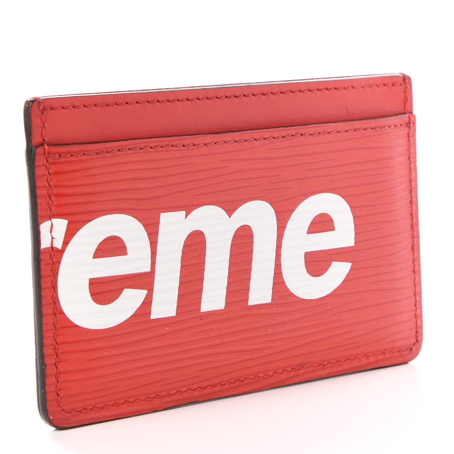 X SUPREME Epi Card Holder Red