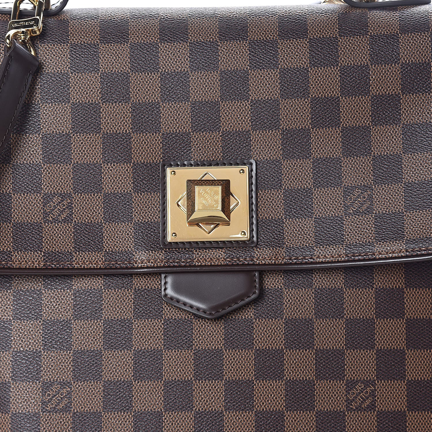 Louis Vuitton Damier Ebene Bergamo GM 7 of 9