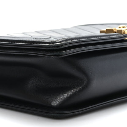 Chanel Lambskin Quilted Large Boy Flap Black 9 of 11