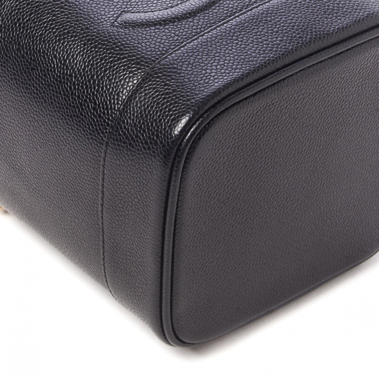 Chanel Caviar Vanity Cosmetic Case Black 5 of 9