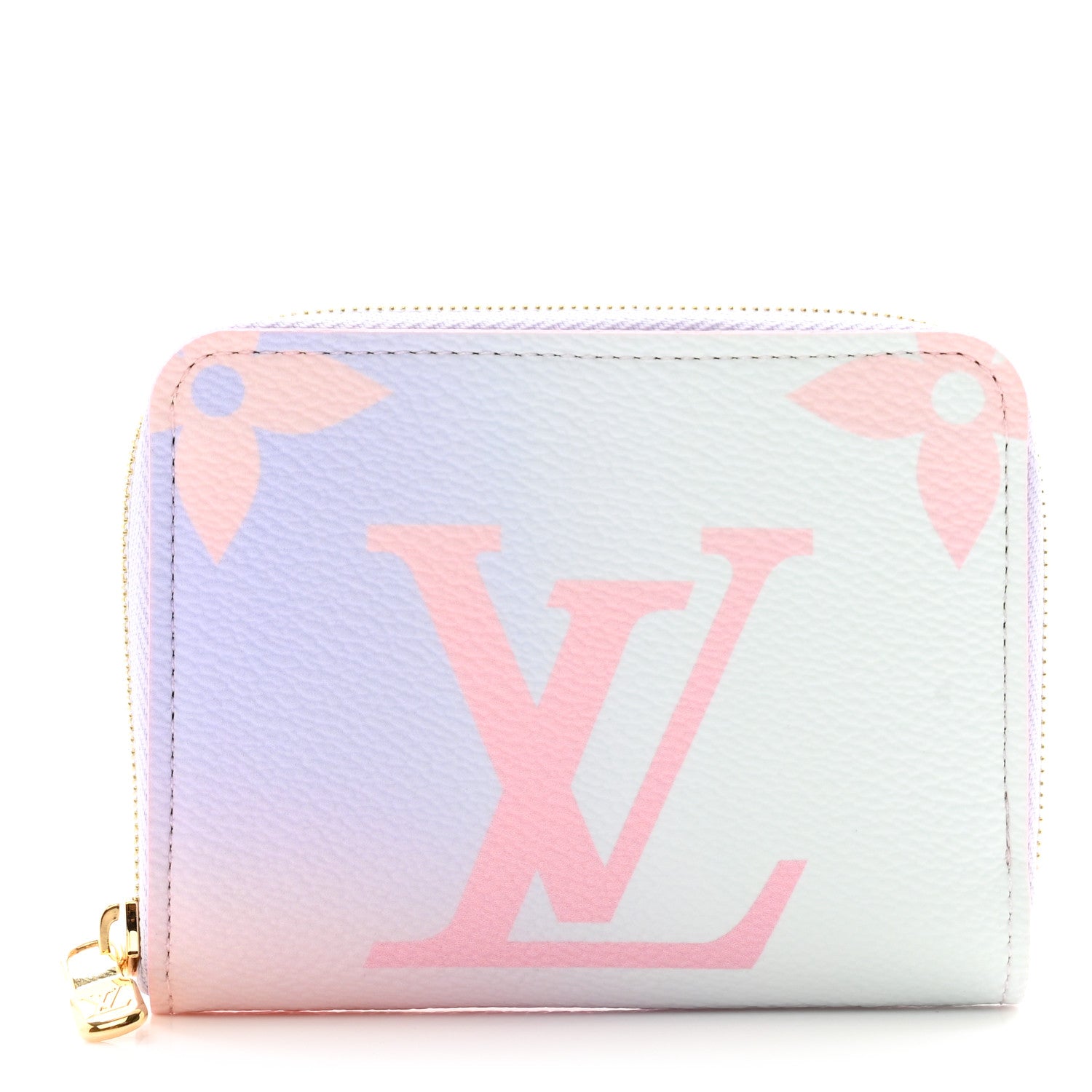 Louis Vuitton Monogram Giant Spring In The City Zippy Coin Purse Sunrise Pastel 1 of 8