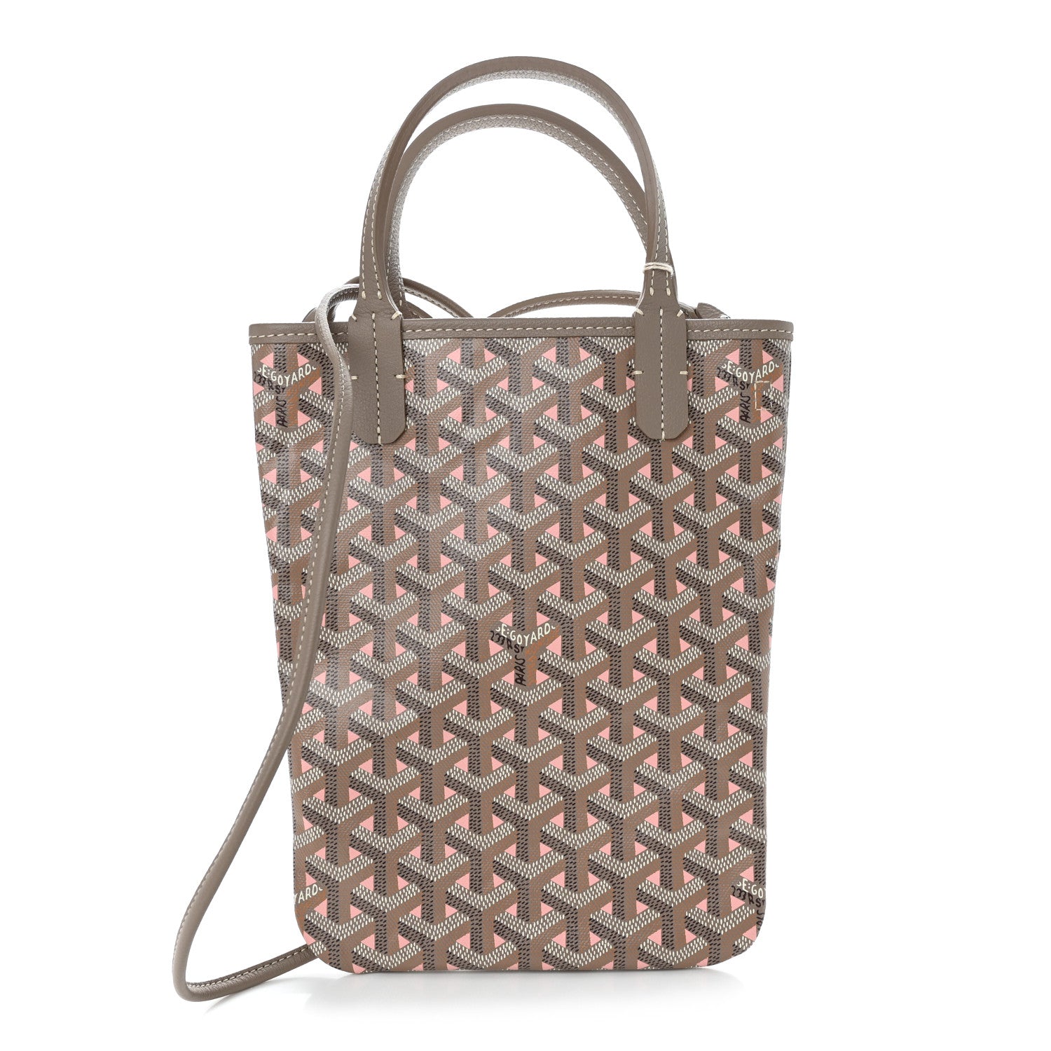 Goyard Goyardine Poitiers Claire Voie Tote Grege Powder Pink 1 of 10
