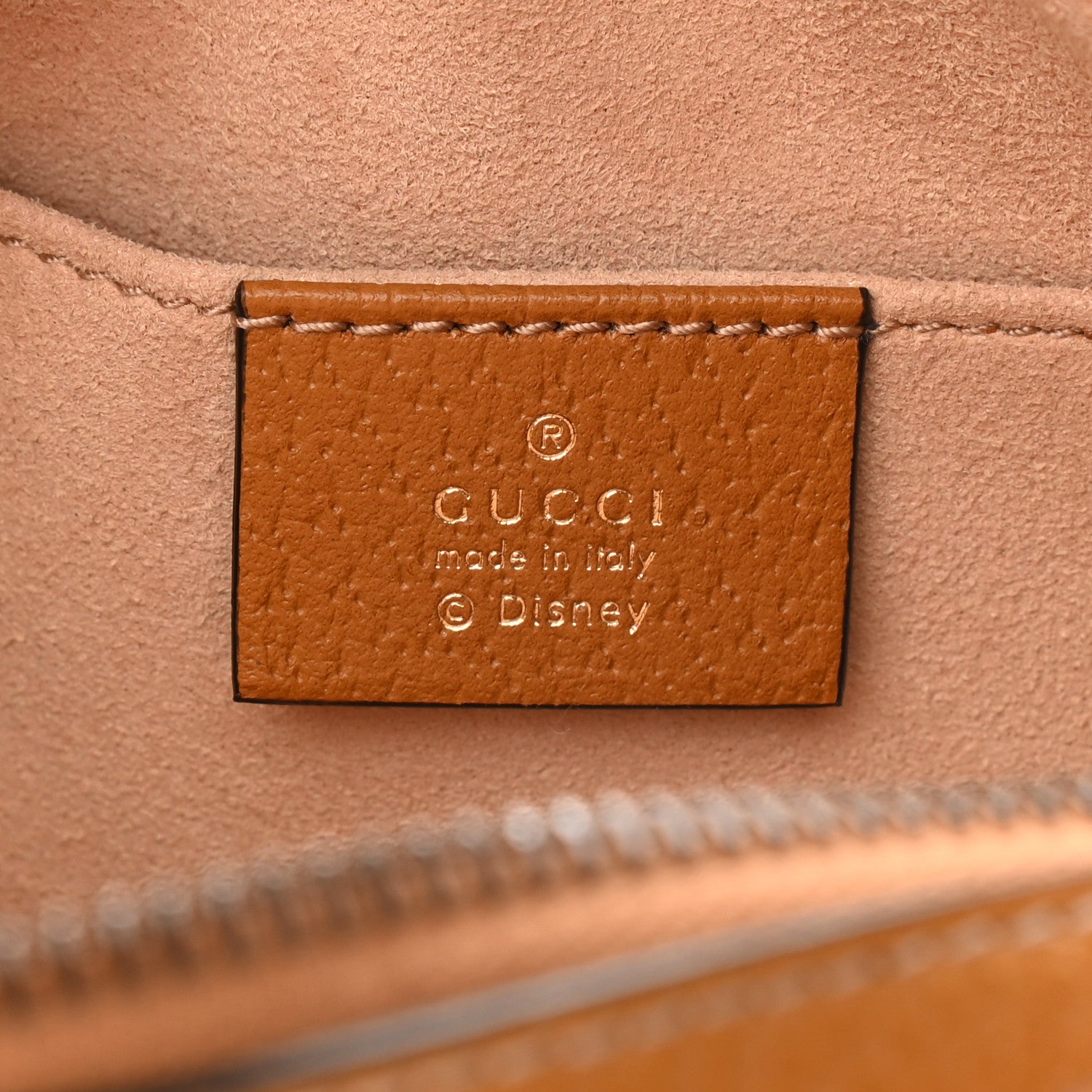 Gucci X DISNEY Mini Vintage GG Supreme Monogram Mickey Mouse Shoulder Bag Beige Vintage Sun Oil 6 of 9