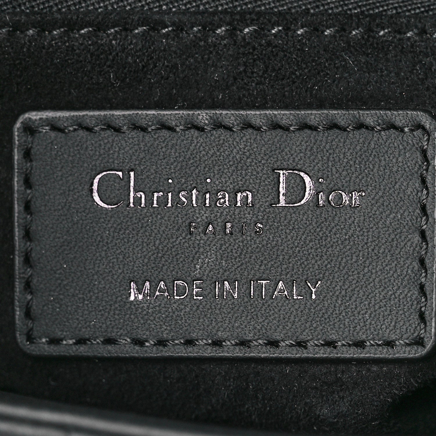 Christian Dior Ultra Matte Calfskin Cannage Small My ABCDior Lady Dior Black 6 of 11