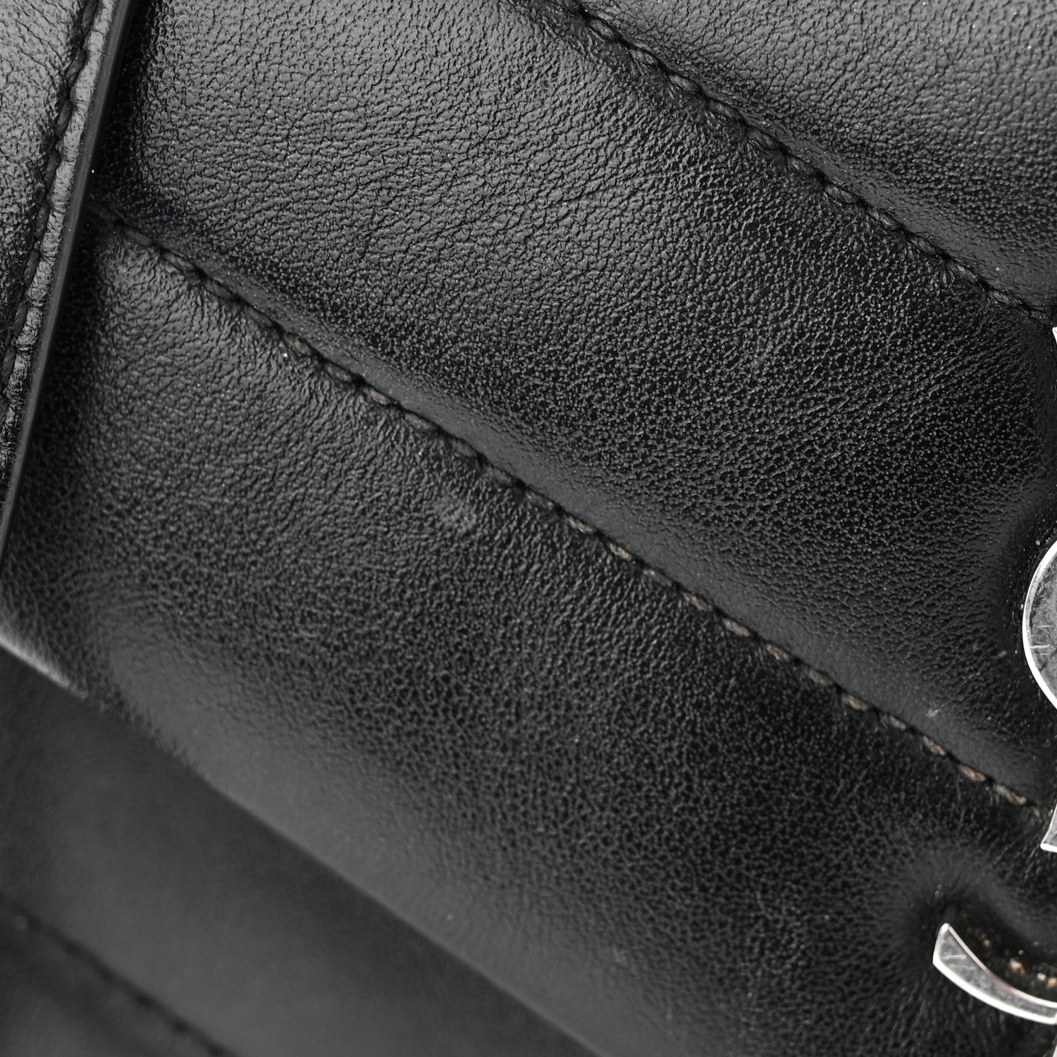 Saint Laurent Calfskin Y Quilted Monogram Toy Loulou Crossbody Bag Black 12 of 15