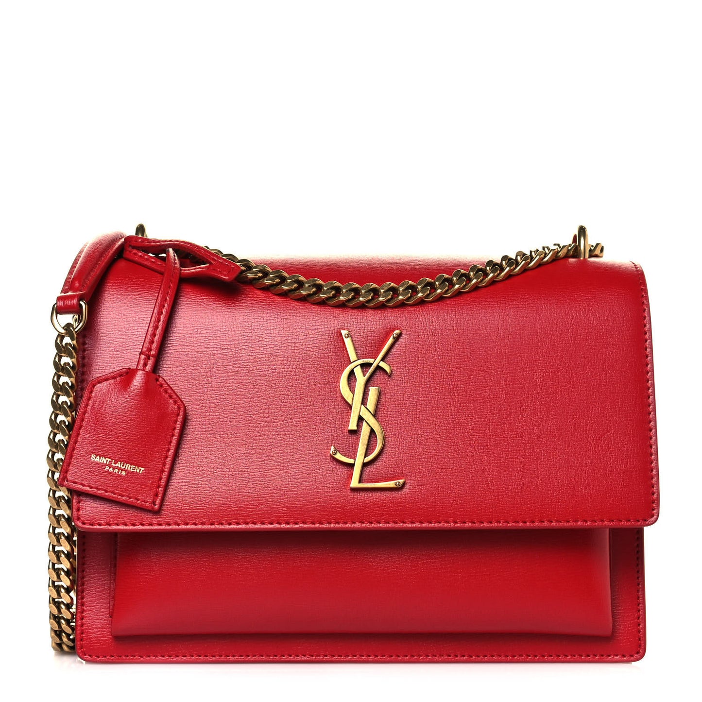 Calfskin Medium Monogram Sunset Rouge Eros