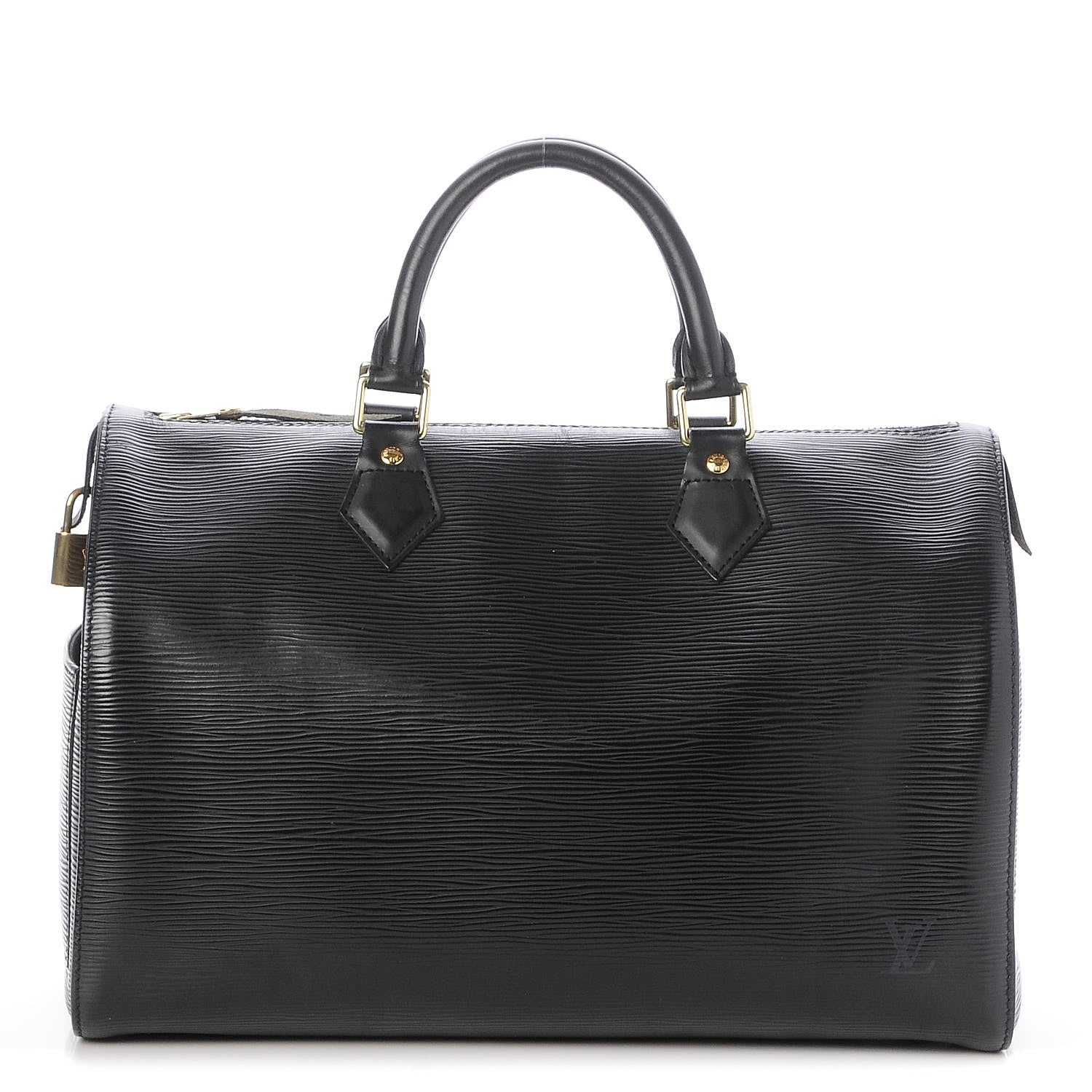 Louis Vuitton Epi Speedy 30 Black 1 of 7