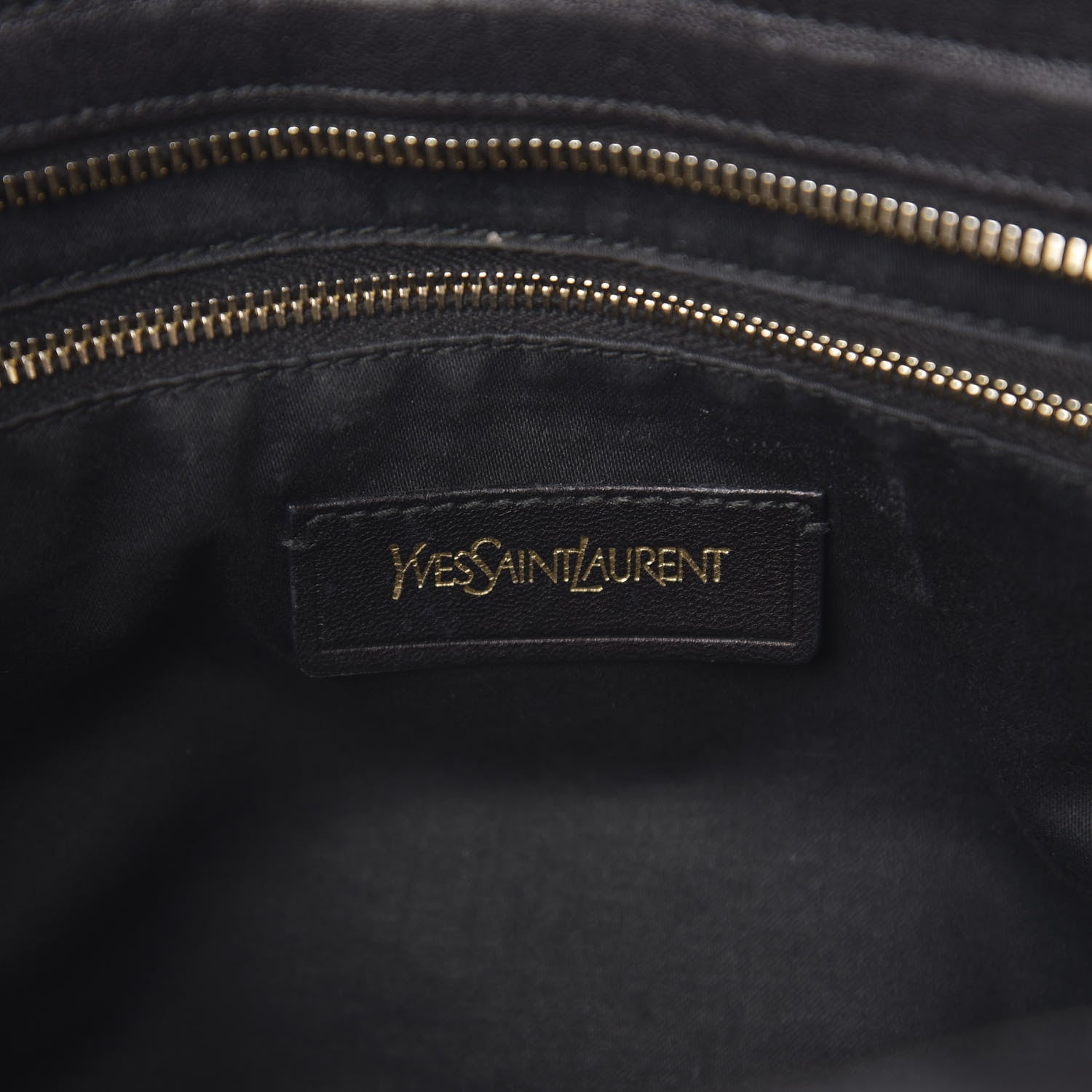 Saint Laurent Sheepskin Small Cabas ChYc Black 5 of 14