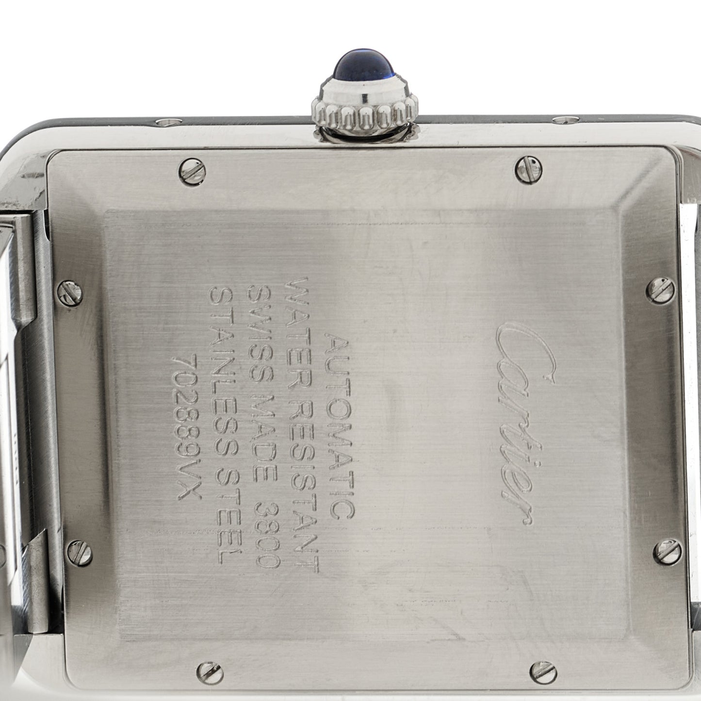 Stainless Steel 31mm Tank Solo Automatic Watch