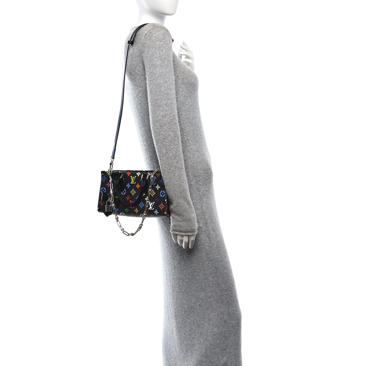 Louis Vuitton LV X TM Monogram Multicolor OnTheGo East West Black 2 of 10