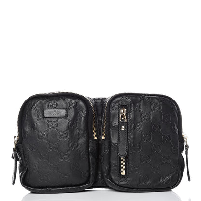 Gucci Guccissima Belt Bag Black 1 of 11
