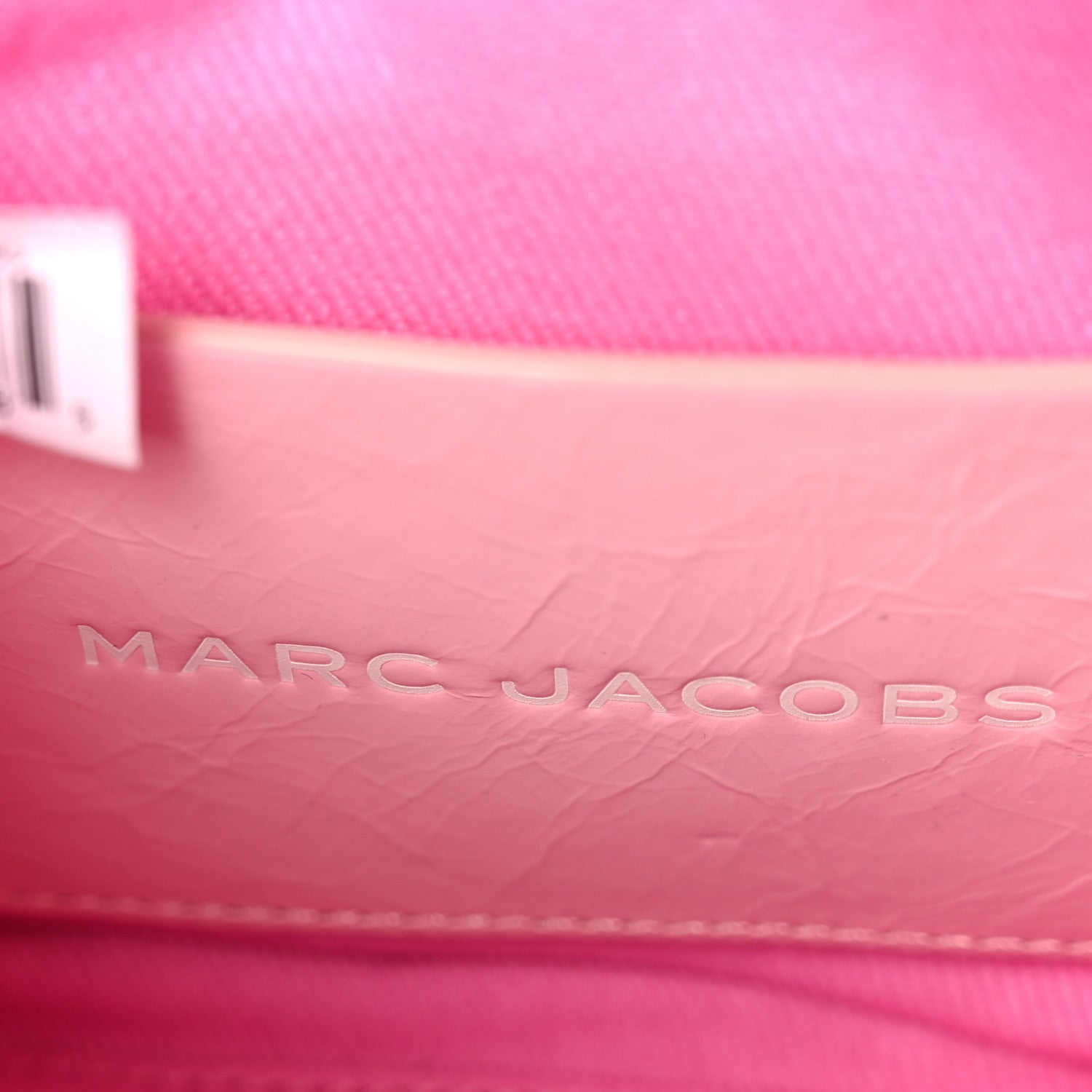 Marc Jacobs Shiny Crinkled Calfskin Mini The Tote Bag Pink 7 of 10