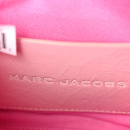 Marc Jacobs Shiny Crinkled Calfskin Mini The Tote Bag Pink 7 of 10