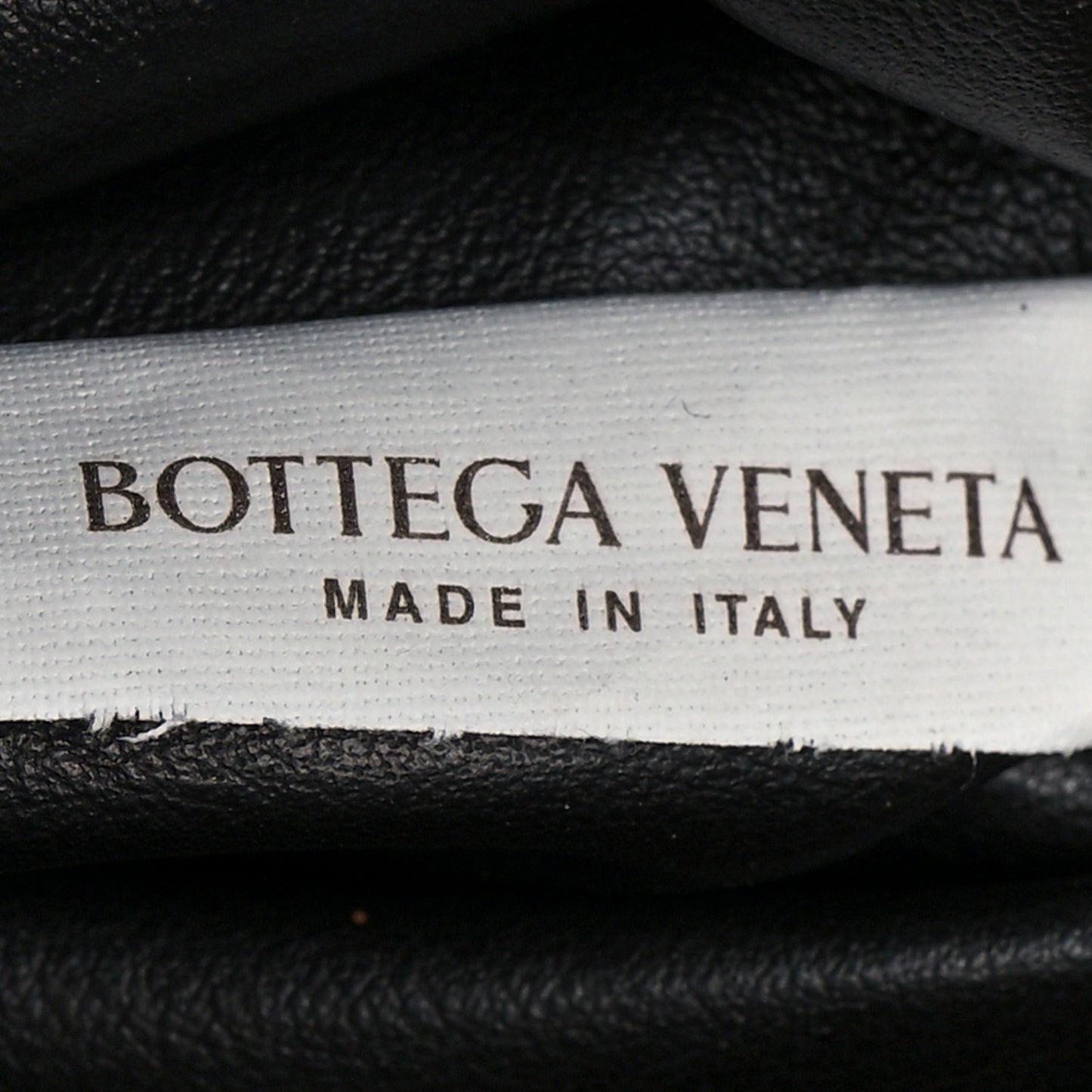 Nappa Intrecciato Mini BV Twist Black