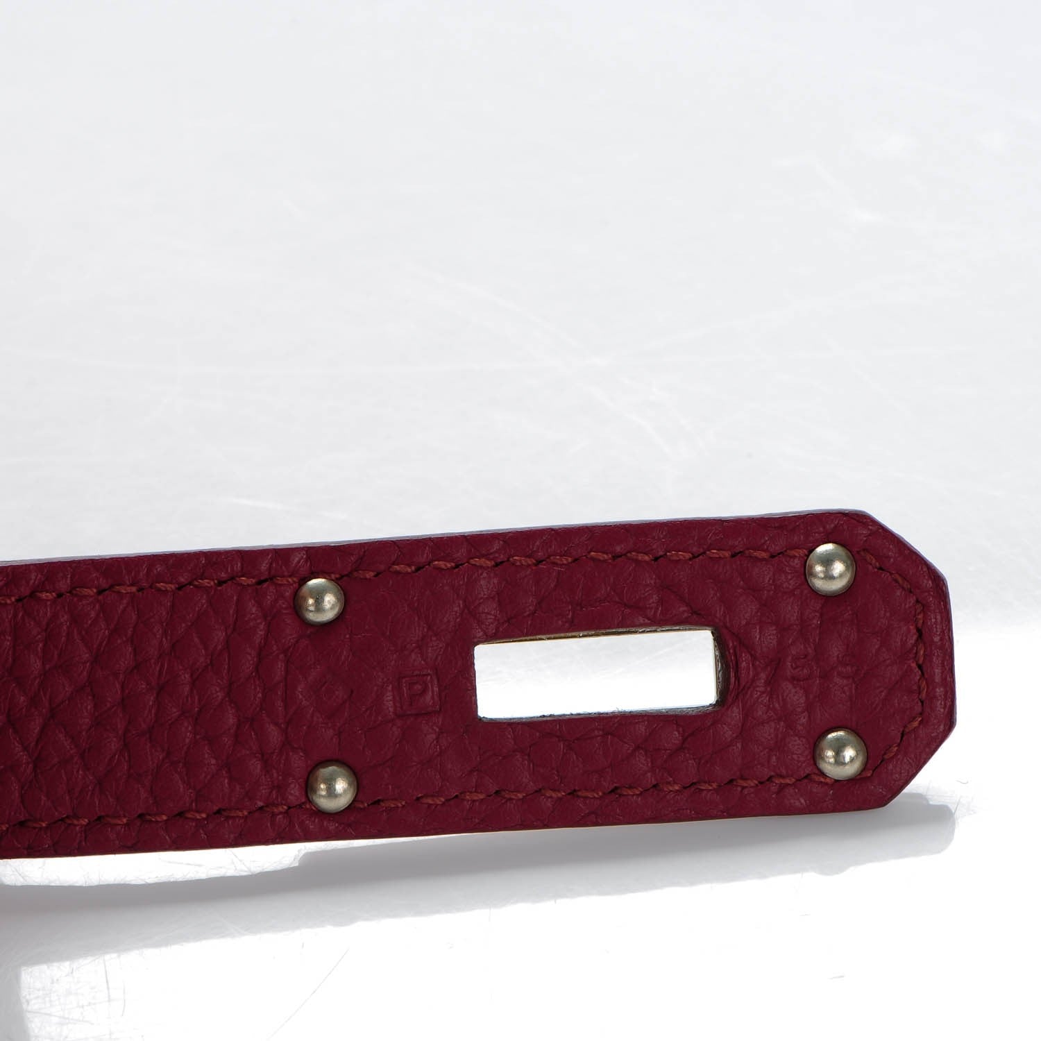 Hermes Taurillon Clemence Jypsiere 34 Rubis 7 of 13