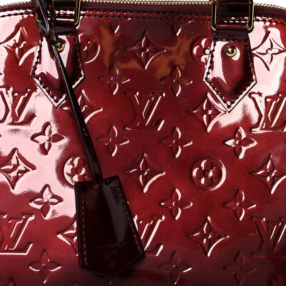 Louis Vuitton Vernis Alma PM  Rouge Fauviste 9 of 12