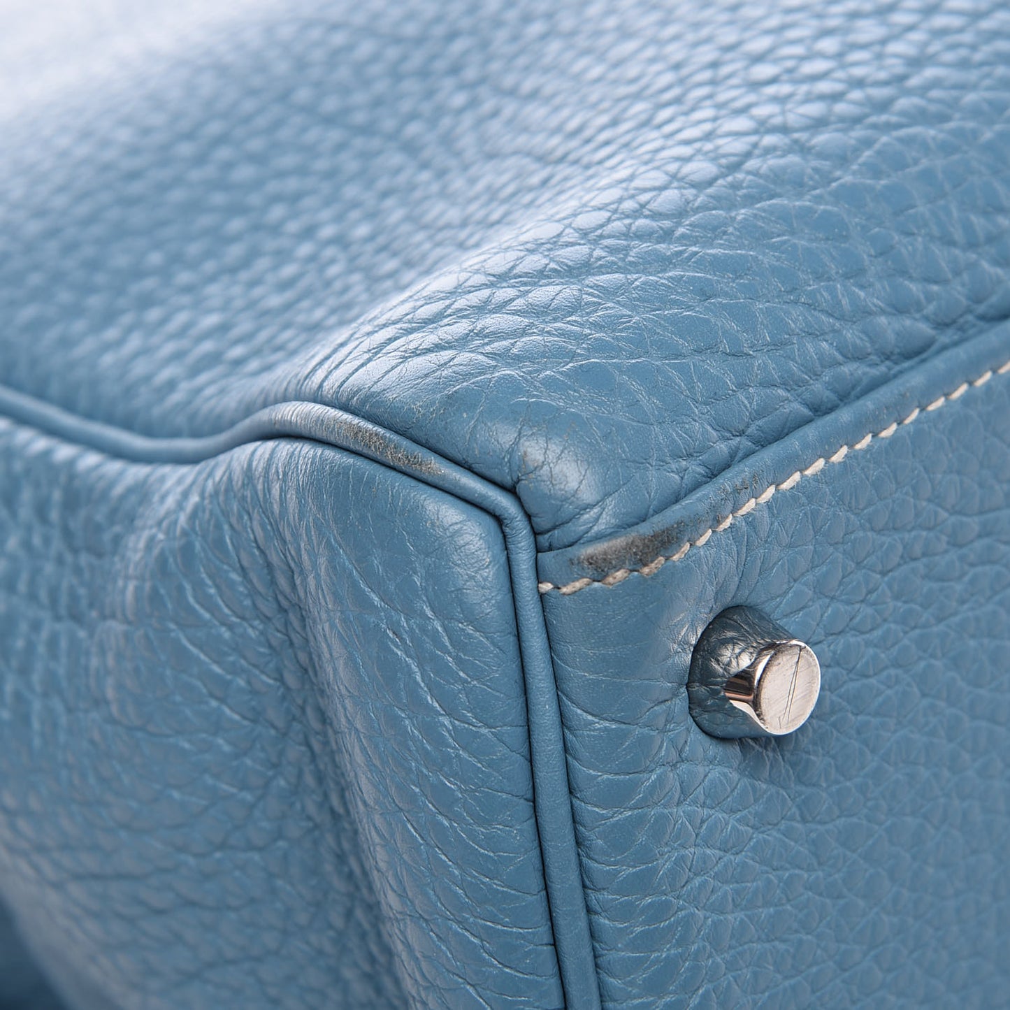 Togo Kelly Retourne 35 Blue Jean