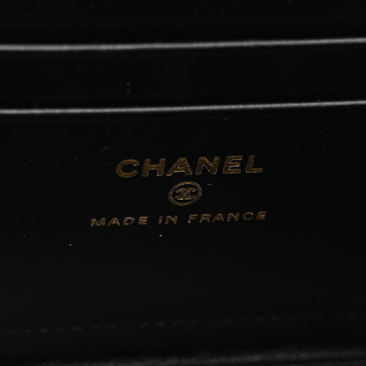 Chanel Calfskin Crocodile Embossed Crococo Small Top Handle Vanity Case With Chain Black 6 of 11